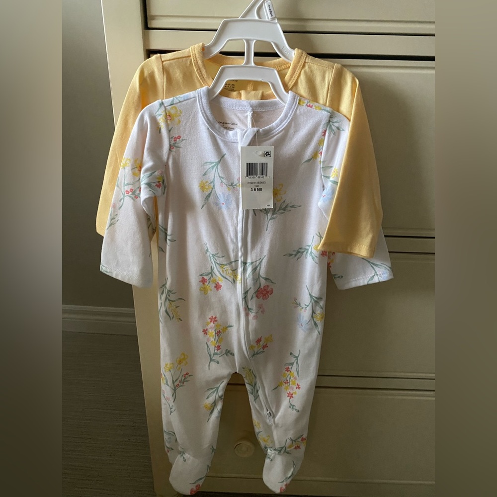 First Impressions Baby Girl's 2-Piece Footie Set